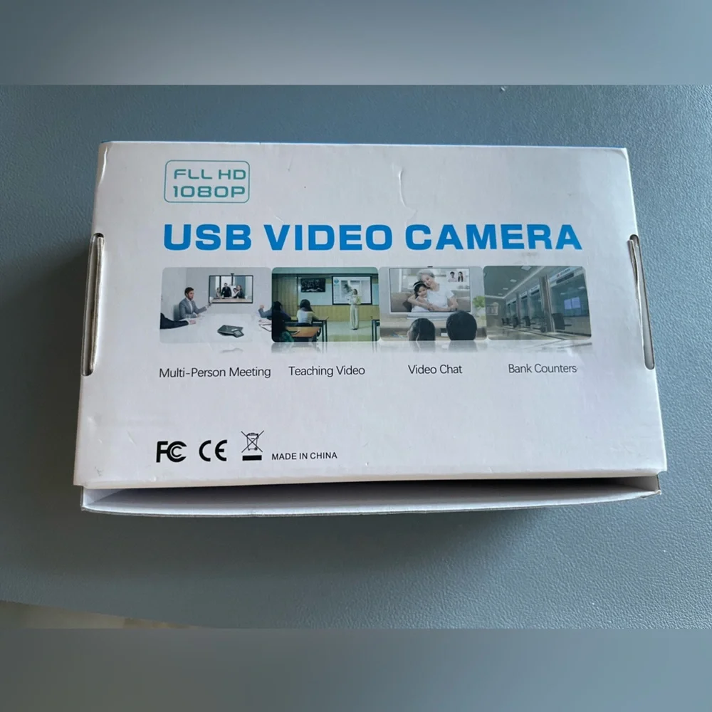 USB Full HD 1080P Video Webcam Camera with Microphone